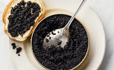 Beluga fish caviar